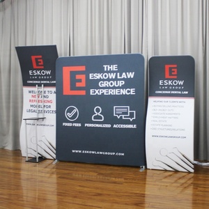 Portable Foldable Aluminum Tube Trade Show Display Stand 10 X 20 Booth Exhibition <strong>Removable</strong> Eco-Friendly Light <strong>Box</strong> - Product Image 3