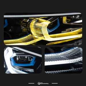 Luces para Automóvil <span class=keywords><strong>BMW</strong></span> Serie 7 G11/G12 2016-2019, Faros Delanteros Estilo Láser, Luz Diurna, Lámpara Delantera Láser, Estilo de Señal de Giro - Product Image 6