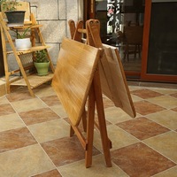 Expédition rapide, meubles commerciaux populaires, table de café, table de cuisine, table en bois portable, pliable, facile à nettoyer, table d'extérieur pour la maison