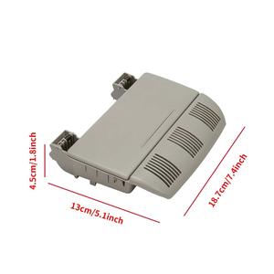 Clips pour lunettes de soleil Skoda 1Z0868565F 1Z0868565E, étui en plastique monté sur le toit pour le rangement intérieur de la voiture - Product Image 1