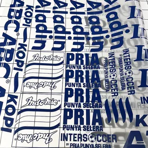 Letras personalizadas logotipo decalques tela em massa impressão desenhos plastisol impressão ferro em vinil dtf etiqueta térmica transferência de calor s