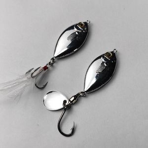 Câu cá thu hút cá hình dạng jigs 15g 20g 30g bờ đúc jigbait Mồi Nhân Tạo kim loại VIB Bass sunfish cứng mồi với treble móc - Product Image 1