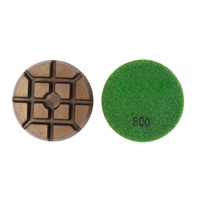 Tampons de polissage diamantés OEM Premium à grain de résine 200-3000 grossier pour la restauration du béton, du granit et des carreaux – Polissage à sec/humide
