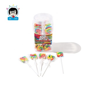 ลูกอมลูกอมอมยิ้มรสหวานทรงสี่เหลี่ยมโดมิโนขนาดเล็กน่ารักสีรุ้ง - Product Image 1
