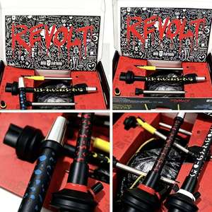Portable <b>Hookah</b> Set Metal <b>Pipe</b> Kit Boxed Water <b>Pipe</b> with Carry Strap Custom Gift Box - Product Image 6