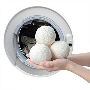 Aceite de Lavanda, Paquete de 6 Bolas de Secado de Lana, Suavizante de Telas Natural, Bolas y Discos de Lavandería, Talla Única, Hecho en Turquía - Product Image 1