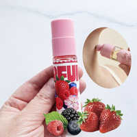 Nouveau Parfum Roll-on Personnalisé 15ml aux Notes de Fraise, Framboise, Vanille et Fruits, Huile Aromatique Texture Bébé