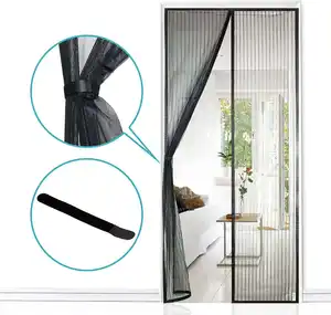 100% Polyester Magnet Anti mosquito Screen Mesh Magnetic Door Curtain Fly Curtain The Easyfit insert window