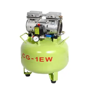 30L Dental Quiet Oil Free Air Compressor Noiseless Oilless 70L/min one Drive one