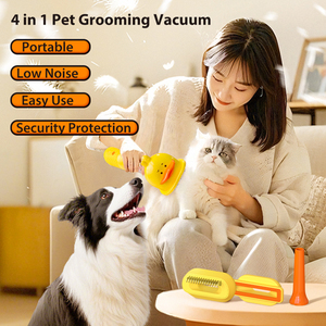 Aspiradora de Mano para Mascotas 2025, Cepillo Eléctrico para Limpieza de Pelo de Perros y Gatos, Kit de Aseo para Mascotas - Product Image 2