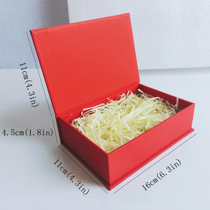 カスタム化粧品スキンケア包装ギフトボックスシルバーペーパーボックス美容ウィッグエクステンション製品レッドブルーシルバーグレーメーリングボックス - Product Image 5