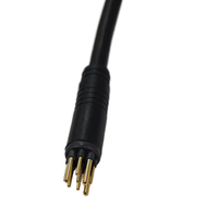 Connecteur circulaire étanche IP68 M8 M12 4 5 6 8 10 12 broches pour câble moteur