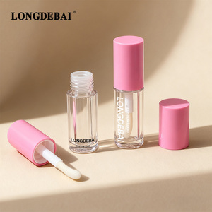 Tubos Vacíos Personalizables para Brillo Labial, Transparentes, Rosados, Circulares, de 3ml, 5ml, 6ml y 10ml, con Caja y Logotipo - Product Image 4