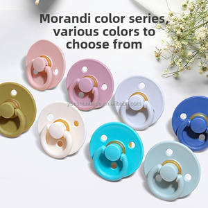 Sucette en silicone Lovey de qualité alimentaire pour bébé nouveau design sans BPA pour bébé sucette de dentition douce personnalisée en silicone pour bébé - Product Image 1
