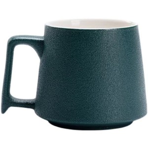 Ceramic <b>Mug</b> 301-400ml Frosted <b>Earthenware</b> Office Home Coffee Cup Eco Friendly Microwave Safe Business Gift - Product Image 4