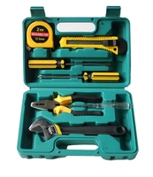 Boîte à outils manuelle combinée pour voiture et maison : étau, clé, tournevis