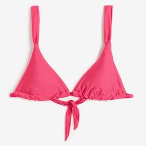 Conjunto de Bikini Triangular de Cintura Alta Personalizado para Adolescentes y Chicas Jóvenes, Traje de Baño de Spandex Sexy y a la Moda para la Playa - Product Image 2