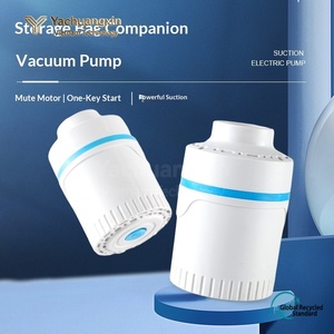 Portable Electric Air <b>Pump</b> Black Plastic Rechargeable With Hose And Plug For Camping Outdoor Use All Seasons - Product Image 3