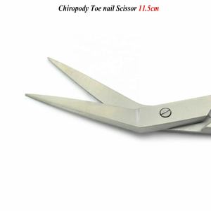 Tijeras para Uñas de los Pies con Mango Extra Largo, Curvas, de Acero Inoxidable, Afiladas, para el Cuidado de las Uñas, Manicura, Podología - Product Image 3