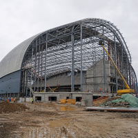 Offre Spéciale – Arène Sportive Moderne à Grande Portée en Acier, Structure Préfabriquée pour Stade et Site Sportif
