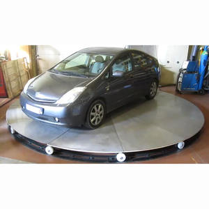 Электрическая круглая вращающаяся платформа, вращающаяся большая вращающаяся ступень, сверхмощная поворотная пластина для автомобилей в выставочном зале - Product Image 1