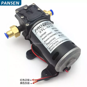 XTL-3210 12V ou 24V 100W (8L 1.1Mpa) pompe à eau à membrane électrique à courant continu brossé, utilisée pour le drone de pulvérisation agricole/lavage de voiture - Product Image 6