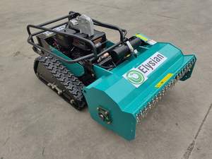 Cortacésped inalámbrico autopropulsado Industrial de 1800W, totalmente automático, oruga de gasolina de 4 tiempos, Control remoto de 24V para grandes áreas - Product Image 3