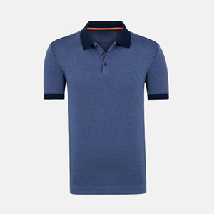 Polos de Talla Grande para Hombre, Logotipo Personalizado, Color y Material 100% Algodón, Corte Ajustado, Tela Jersey de Algodón Antipilling - Product Image 2