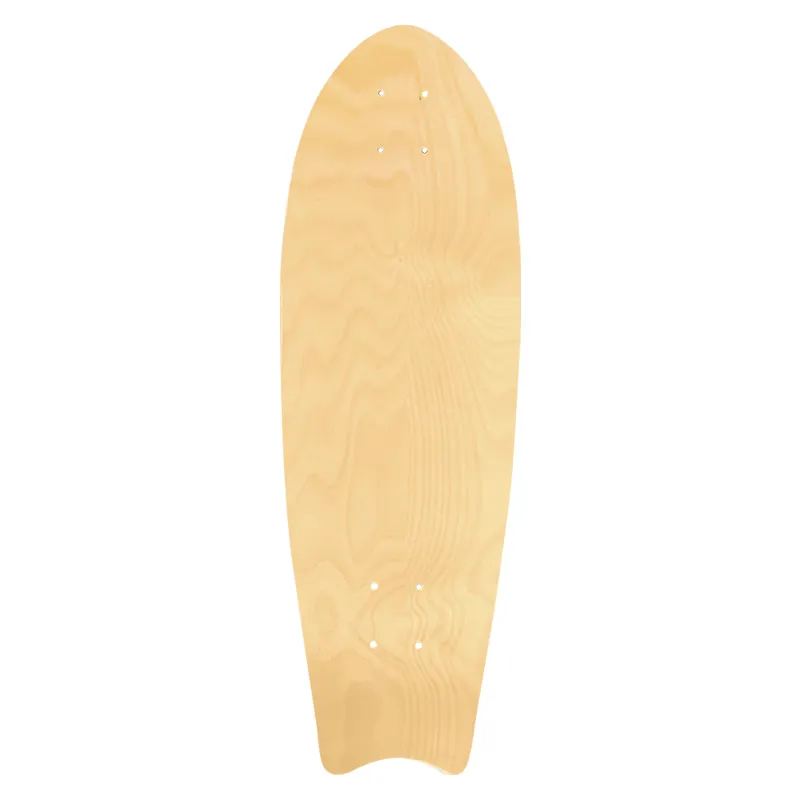 32 polegadas Branda Maple 7ply Deck de Madeira Ao Ar Livre Surf Skate Mini Cruiser Peixe Convés Placa De Terra Carver Skate Deck CX4 CX7 S7 Caminhão