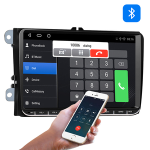Lettore mp5 per auto lettore multimediale video per auto android per <span class=keywords><strong>Volkswagen</strong></span> - Product Image 3