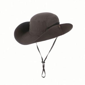Summer Breathable Safari <b>Hats</b> Wholesale Fisherman Bucket <b>Hat</b> <b>Sun</b> Protection Boonie <b>Hats</b> for <b>Men</b> - Product Image 3