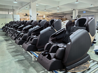 Sillón de Masaje de Cuerpo Completo con Rodillos Shiatsu, Pantalla LCD Grande, Funciones Inteligentes, Cuero PU, Bluetooth, Superventas 2025