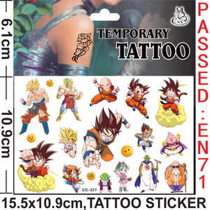 สติกเกอร์รอยสักชั่วคราวลายลูฟี่อุซึมากิโกคุ, 13สไตล์สำหรับเด็กและผู้ใหญ่ - Product Image 2