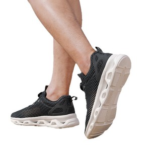 Zapatos deportivos de suela suave de malla transpirable, zapatos ligeros de verano para exteriores, zapatos para escalar, zapatillas de senderismo de talla grande - Product Image 5