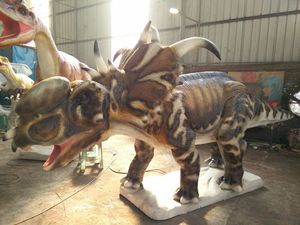 Simulación de dinosaurio ceratopsian, modelo 4,5, tamaño real, popular, hecho a mano, gran oferta, Parque personalizado, espectáculo de linterna, <span class=keywords><strong>2022</strong></span> m - Product Image 2