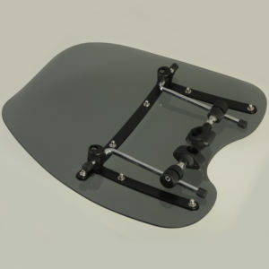 Pára-brisa 18"x16" para motocicleta <span class=keywords><strong>Honda</strong></span> Magna <span class=keywords><strong>Shadow</strong></span> 600 <span class=keywords><strong>750</strong></span> 1100 Harley - Product Image 4