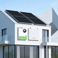 Système solaire hors réseau 6,2 kW 48V 6200W avec onduleur à onde sinusoïdale pure pour la maison