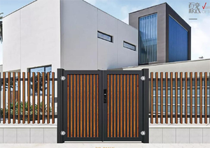 Cổng Chính Bằng Nhôm Trang Trí Chất Lượng Cao Cổng Tự Động Cổng Tự Động Cho Nhà Ở - Product Image 6