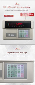 Yaohua XK3190-A9 + eletrônico pesando instrumento carga celular indicador imprimível - Product Image 4