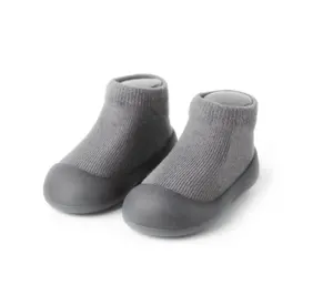 New Born Indoor Aangepaste Wandelen Beginner Kids Anti-Slip Vloer Baby Sokken Schoenen