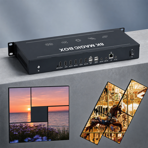 Мультимедийный проектор RS232 HDMI для видеостен, черный, 1080p UHD, 3D, иммерсивный, 1 вход, 6 выходов, 8K, для наружного использования, BIT-VJ-106pro - Product Image 4