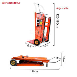 Elektrische trapklimmer, trapbeklimmer, batterij aangedreven klimkar met band - Product Image 5