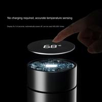 Logo personnalisé 500ml bouteille d'eau intelligente tasse thermique en acier inoxydable cadeau bouteille d'eau thermos intelligente avec affichage de la température LED