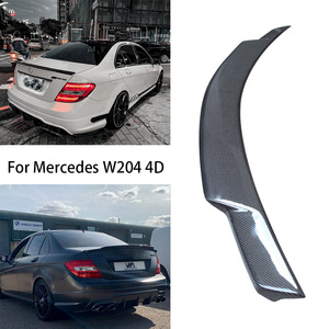 สปอยเลอร์หลังคาร์บอนไฟเบอร์ทรง C74 สำหรับรถเบนซ์ C-Class W204 4 ประตู ปี 2007-2014 - Product Image 2