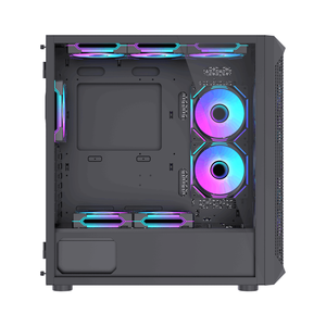 Lovingocool Bán Buôn OEM Bộ Phận Máy Tính E-ATX Atx Matx ITX Chơi Game PC Trường Hợp Đầy Đủ Tháp Trường Hợp Máy Tính Với Cửa Trượt Trong Suốt - Product Image 6