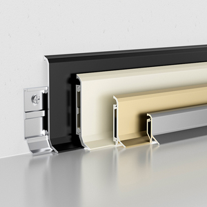 <span class=keywords><strong>Plinthe</strong></span> en métal de <span class=keywords><strong>plinthe</strong></span> en <span class=keywords><strong>aluminium</strong></span> de luxe étanche à l'eau pour la décoration de <span class=keywords><strong>plinthe</strong></span> d'armoires de cuisine - Product Image 2