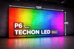 P6 Indoor/Outdoor LED <b>Display</b> <b>Wall</b> 8x15 Large Full Color Digital Video Screen for Stage Rental in Corporate Events Shows - Product Image 6
