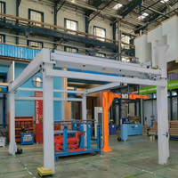 Robot portique industriel personnalisé 5 tonnes avec moteur à engrenages pour chargement/déchargement automatique de charges lourdes et palettisation, axe linéaire personnalisé