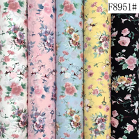 Impression numérique de haute qualité en Polyester, tissu imprimé Rose confortable au bord de la cour