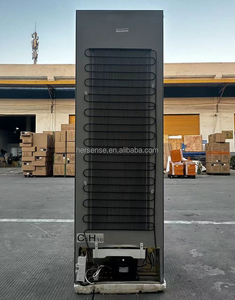 Portable 318L Refrigerator Freezer and Fresh Stainless Steel Grade 1 Compressor <b>Standing</b> Two <b>Doors</b> Refrigerator High End Quality - Product Image 2